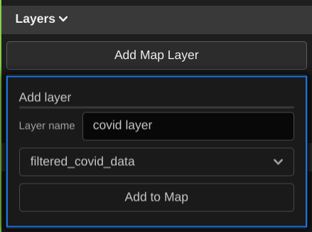 Map Pane add layer